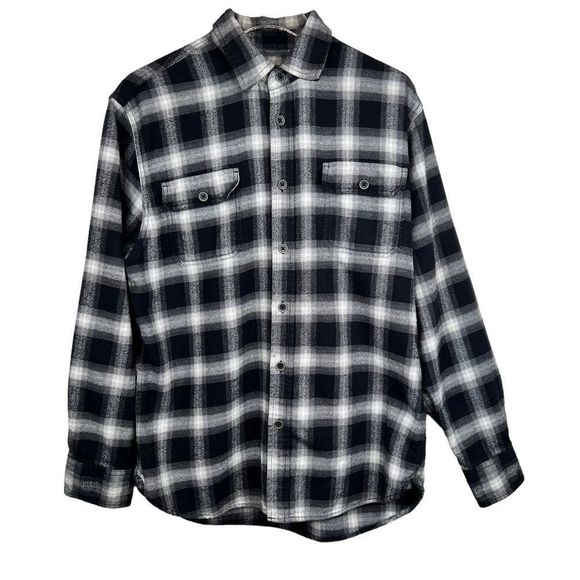 Jachs Other - JACHS Shacket 100% Cotton Button Up in Black, Gray, White Size Large